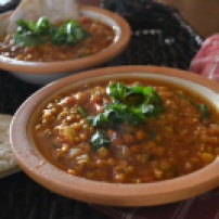 Moroccan Lentil Soup: https://vedgedout.com/2012/12/03/moroccan-lentil-soup/