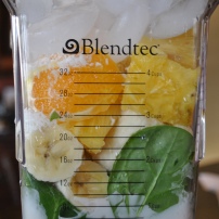 Tropical Colada Green Smoothie: https://vedgedout.com/2013/01/09/vedged-out-2013-green-smoothie-challenge-day-3/